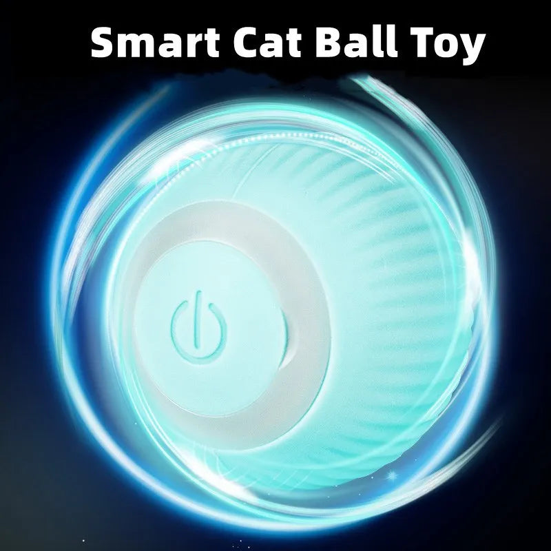 Automatic Rolling Interactive Cat Ball Toy