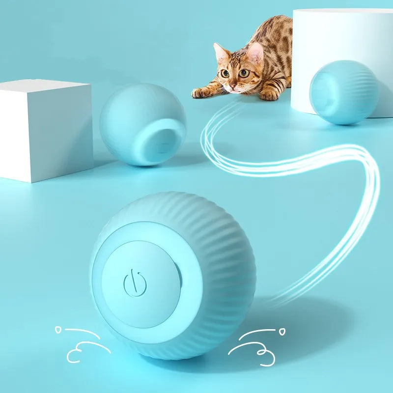 Automatic Rolling Interactive Cat Ball Toy
