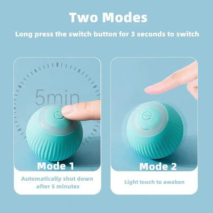 Automatic Rolling Interactive Cat Ball Toy