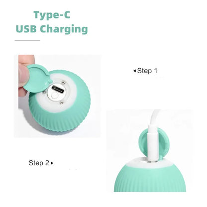 Automatic Rolling Interactive Cat Ball Toy