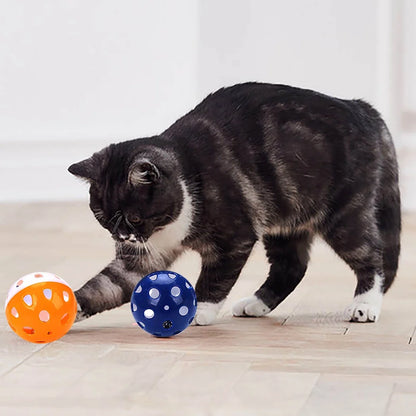 6-Piece Interactive Bell Ball Cat Toy Set